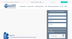 Desktop Screenshot of medifil.eu